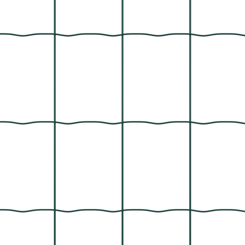 vidaXL Žogs ar stabu Zaļa 1,2 x 10 m Tērauds un PVC