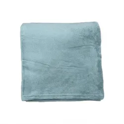 Plaid blanket colar 140x200 blue no.59