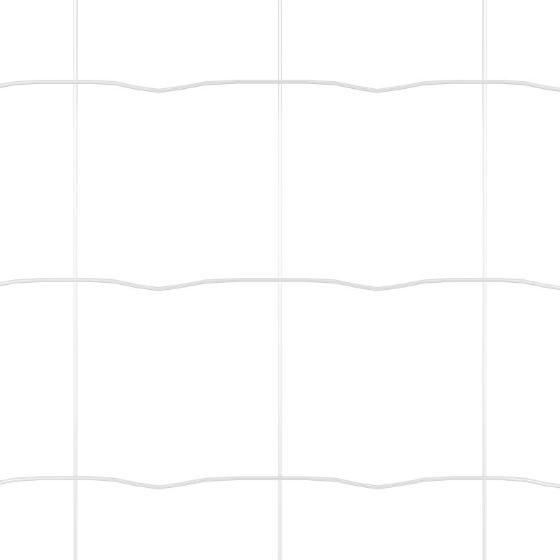 vidaXL Žogs ar stabu Sudraba 0,6 x 10 m Tērauds un PVC