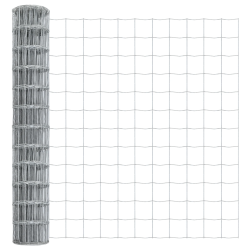 vidaXL Žogs ar stabu Sudraba 1 x 10 m Tērauds un PVC