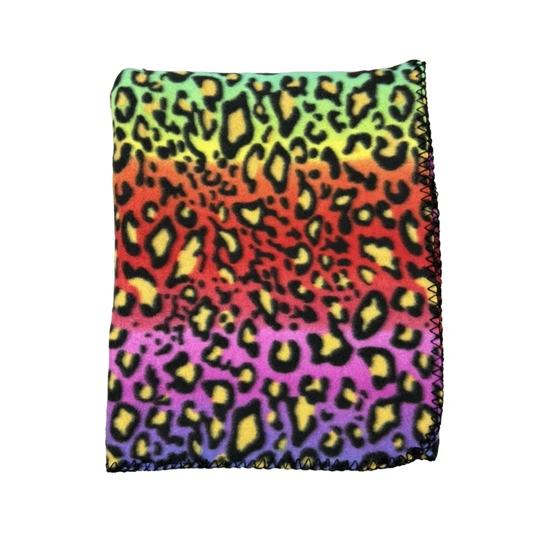 Pleds polar 130x160cm leopards krāsains