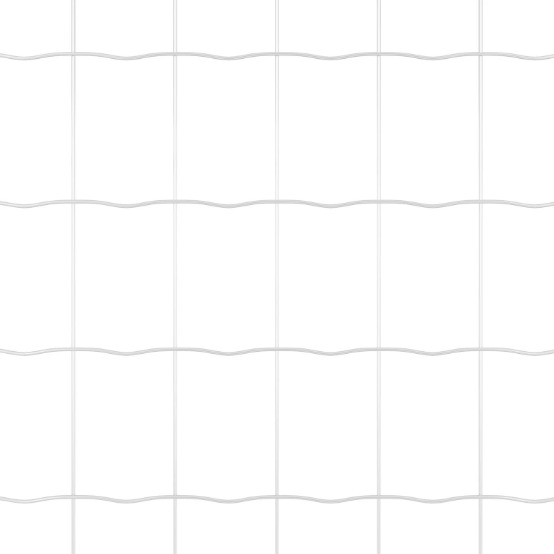 vidaXL Žogs ar stabu Sudraba 0,4 x 25 m Tērauds un PVC