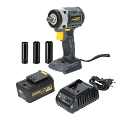 Akulöökmutrikeeraja Grunder CW-B0A18, 18 V, 4000 mAh