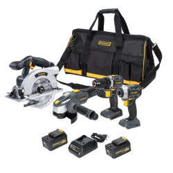 Komplekts ins.ak.4 gab 2x4ah 18v