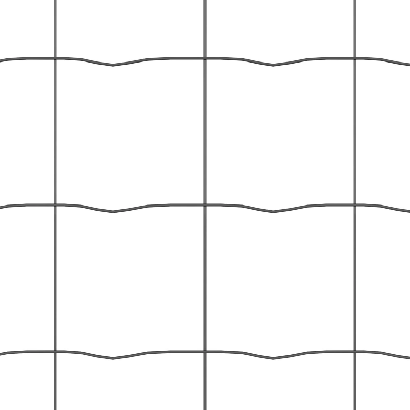 vidaXL Žogs ar stabu Pelēka 1 x 10 m Tērauds