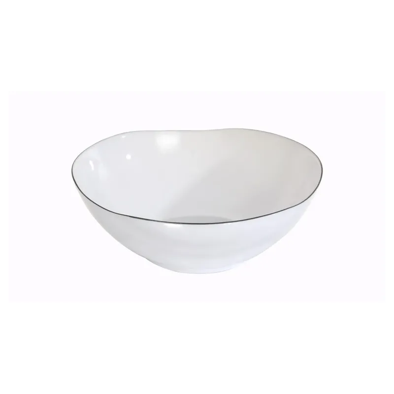 Bļoda 20.3cm a159 black rim