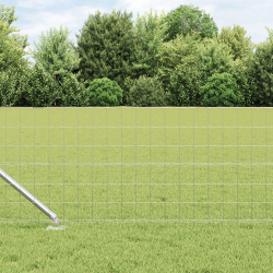 vidaXL Žogs ar stabu Sudraba 0,4 x 10 m Tērauds