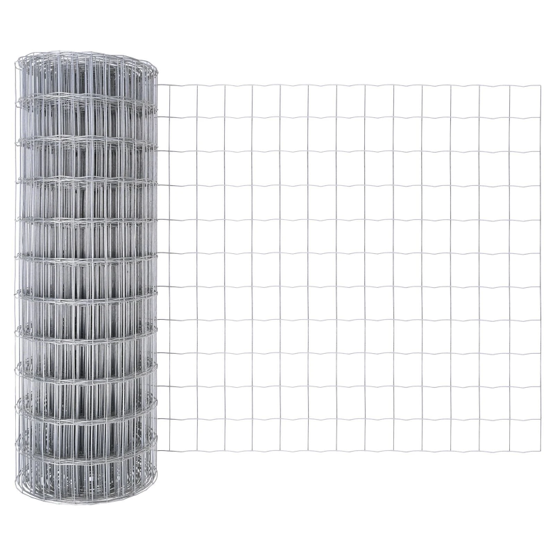 vidaXL Žogs ar stabu Sudraba 1 x 10 m Tērauds