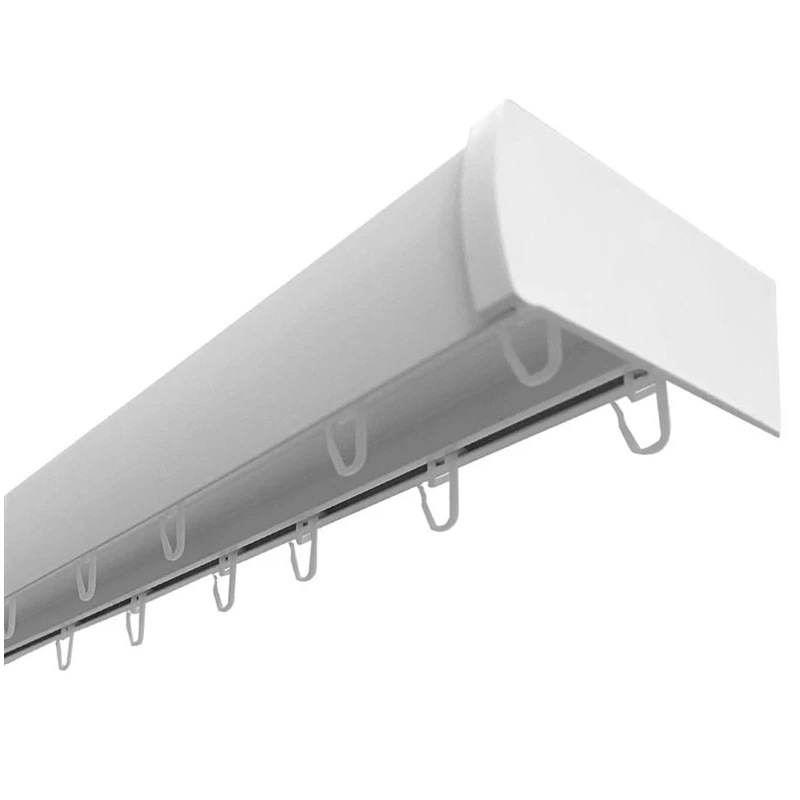 Aizkar stieņ komp alum 2 gab 300cm balts