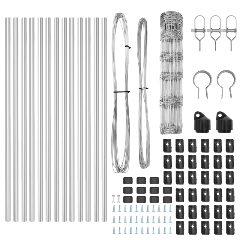 vidaXL Žoga āķis Cinkots 25 x 0,8 m Tērauds