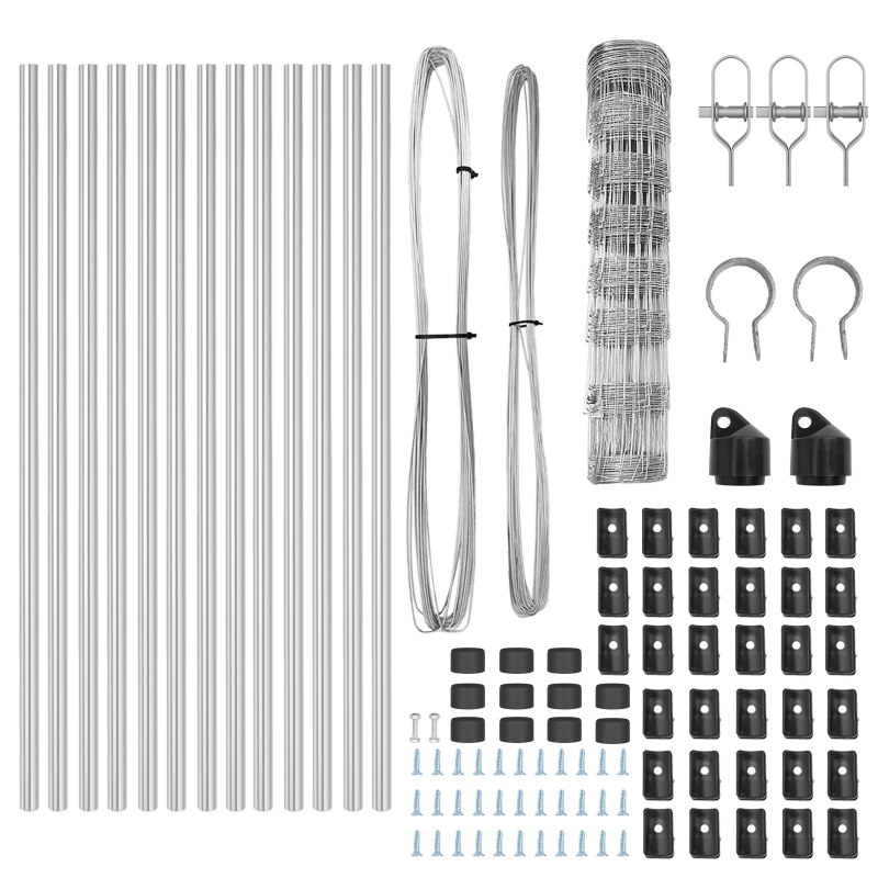 vidaXL Žoga āķis Cinkots 25 x 0,8 m Tērauds