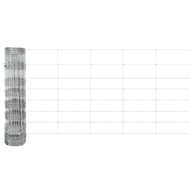 vidaXL Žoga āķis Cinkots 50 x 0,8 m Tērauds