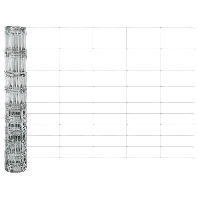 vidaXL Žoga āķis Cinkots 50 x 1,2 m Tērauds