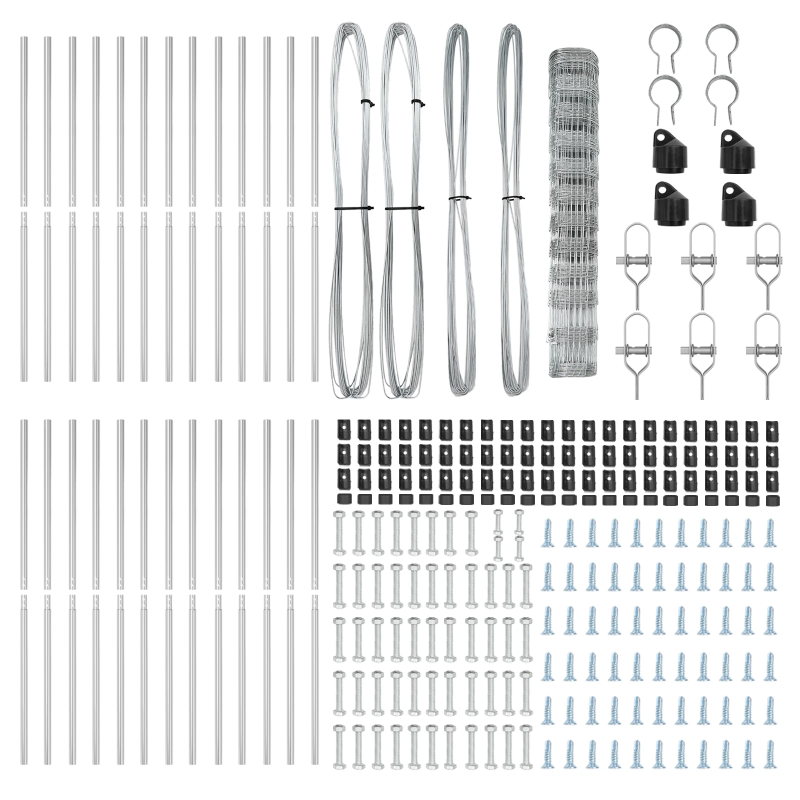 vidaXL Žoga āķis Cinkots 50 x 1,2 m Tērauds