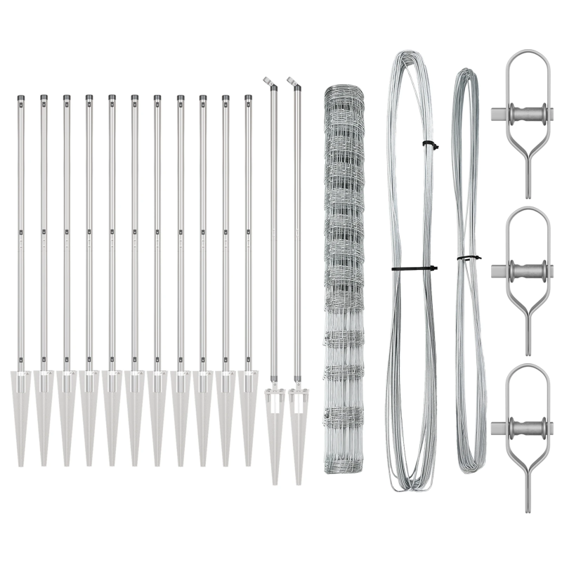 vidaXL Žoga āķis Cinkots 25 x 1,5 m Tērauds