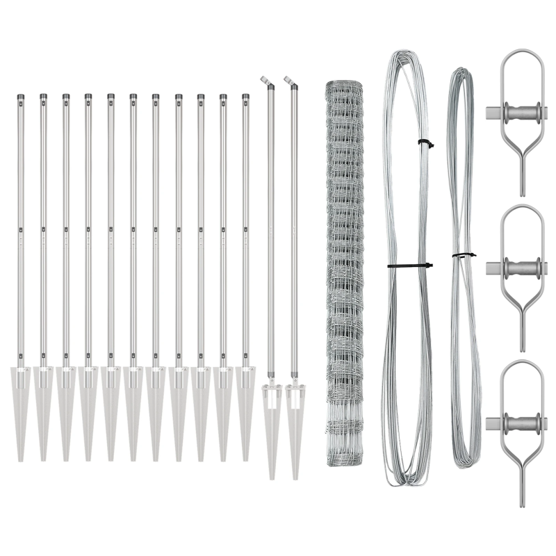 vidaXL Žoga āķis Cinkots 25 x 1,6 m Tērauds