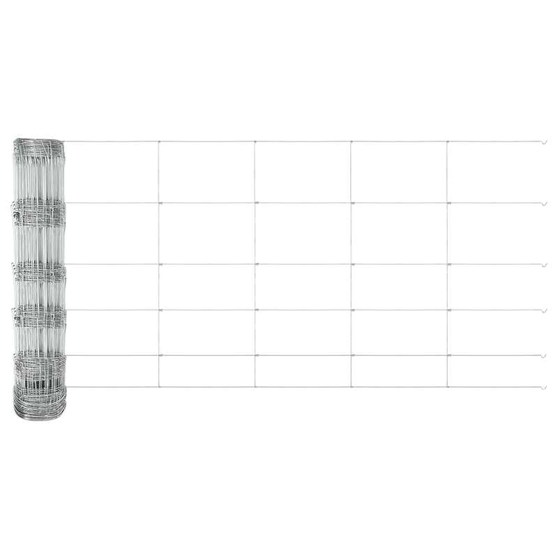 vidaXL Žoga āķis Cinkots 50 x 0,8 m Tērauds