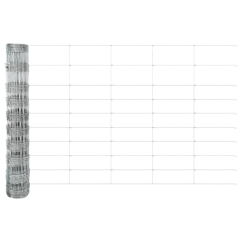 vidaXL Žoga āķis Cinkots 50 x 1 m Tērauds