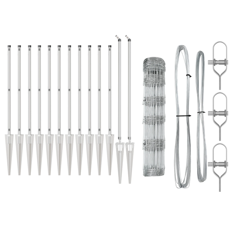 vidaXL Žoga āķis Cinkots 100 x 0,8 m Tērauds