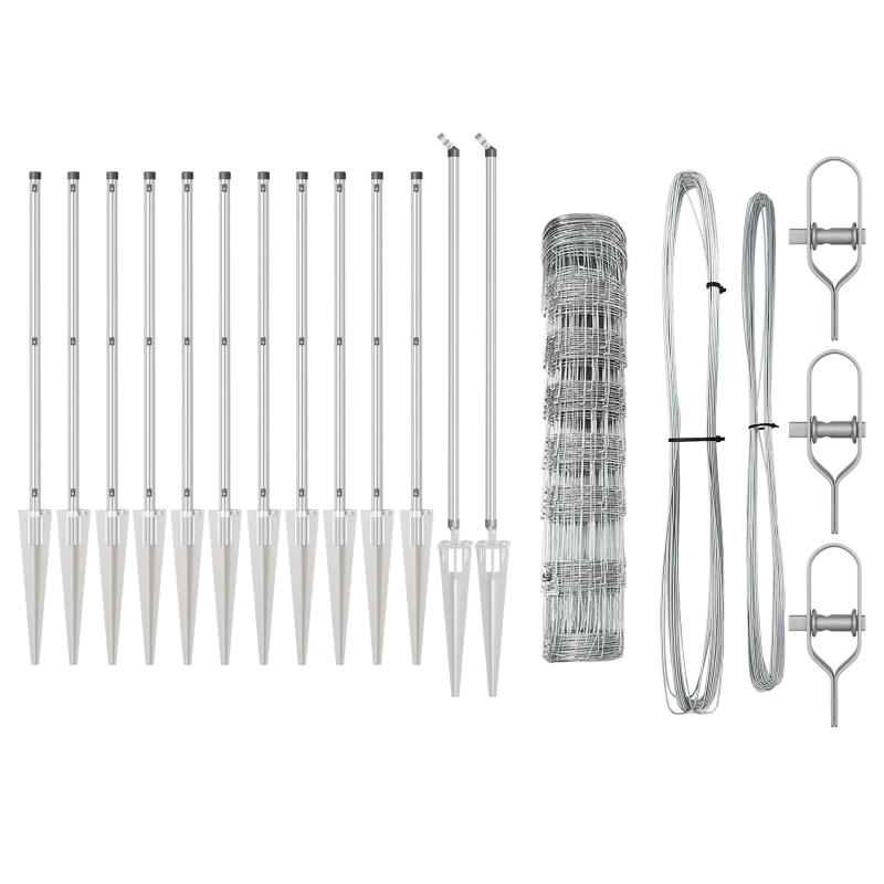 vidaXL Žoga āķis Cinkots 100 x 0,8 m Tērauds