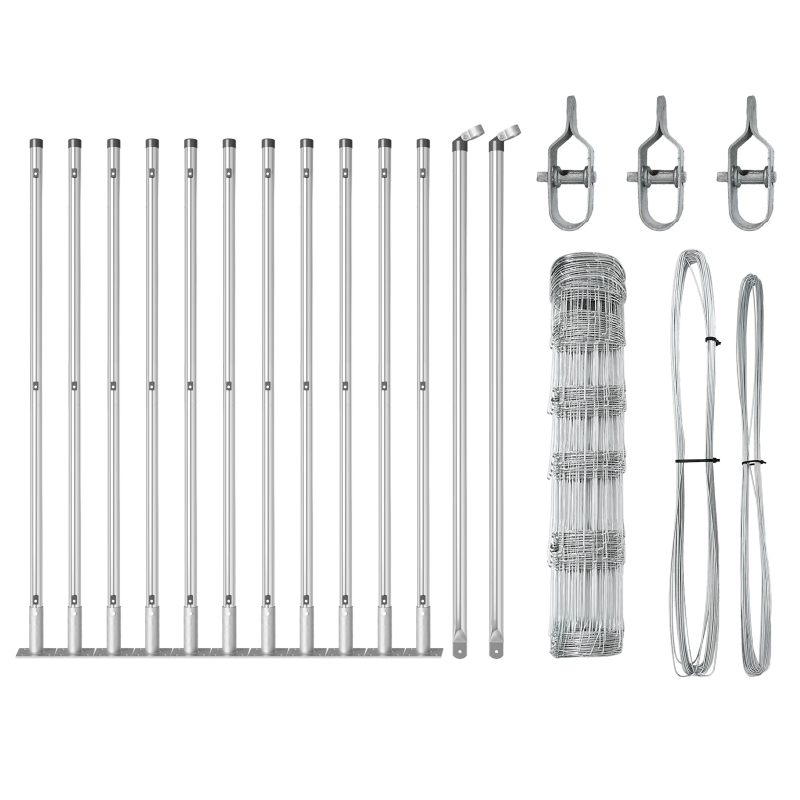 vidaXL Žoga āķis Cinkots 25 x 0,8 m Tērauds