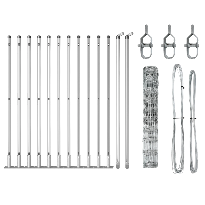 vidaXL Žoga āķis Cinkots 25 x 1 m Tērauds
