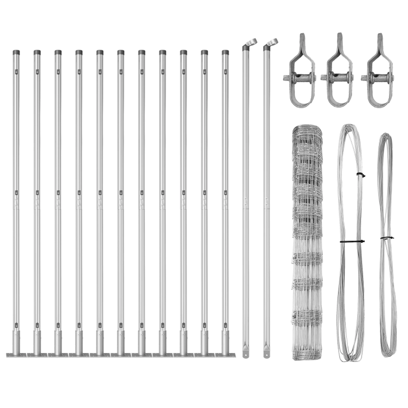 vidaXL Žoga āķis Cinkots 25 x 1,2 m Tērauds