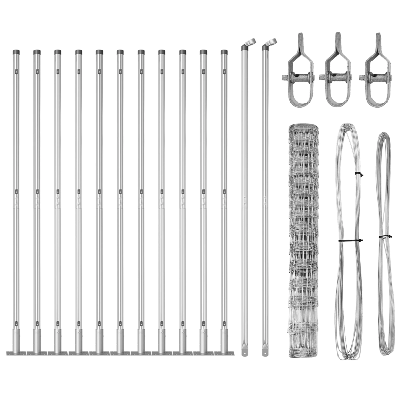 vidaXL Žoga āķis Cinkots 25 x 1,2 m Tērauds