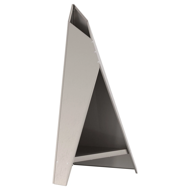 vidaXL Uguns bedre Brūna 58 x 40 x 100 cm Novecināts tērauds