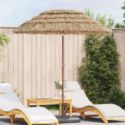 vidaXL Dārza parasols Dabiska 160 x 160 x 196 cm