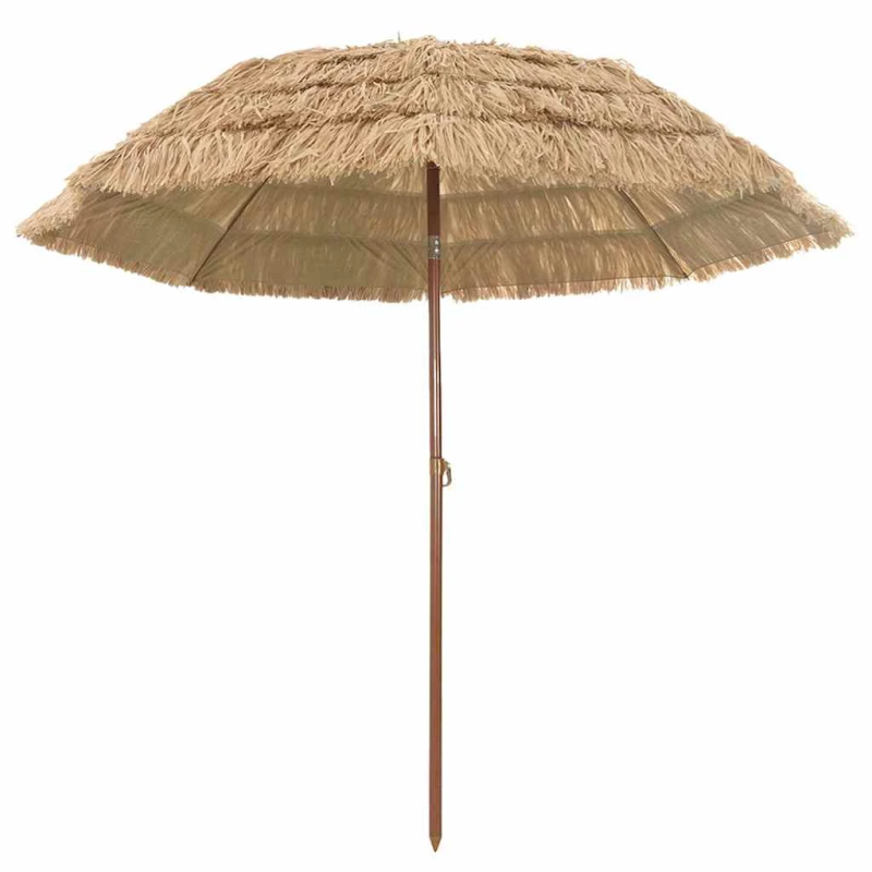 vidaXL Dārza parasols Dabiska 255 x 255 x 255 cm