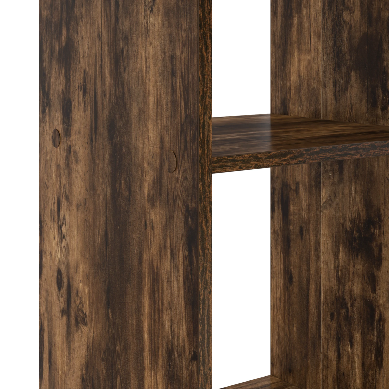 vidaXL Galds Dūmaka ozols 142 x 102 x 73 cm Inženierijas koks