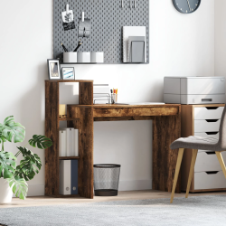 vidaXL Galds Dūmaka ozols 100 x 40 x 90 cm Inženierijas koks