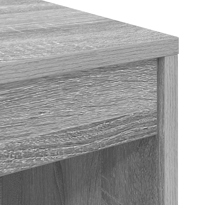 vidaXL Galds Pelēks Sonoma 70 x 40 x 76 cm