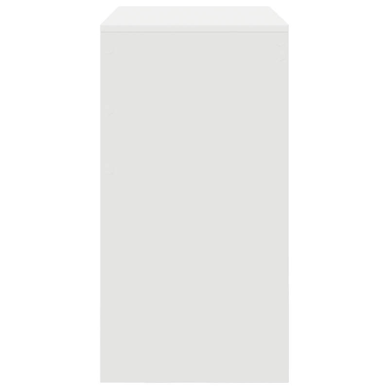 vidaXL Galds Balts 80 x 40 x 76 cm