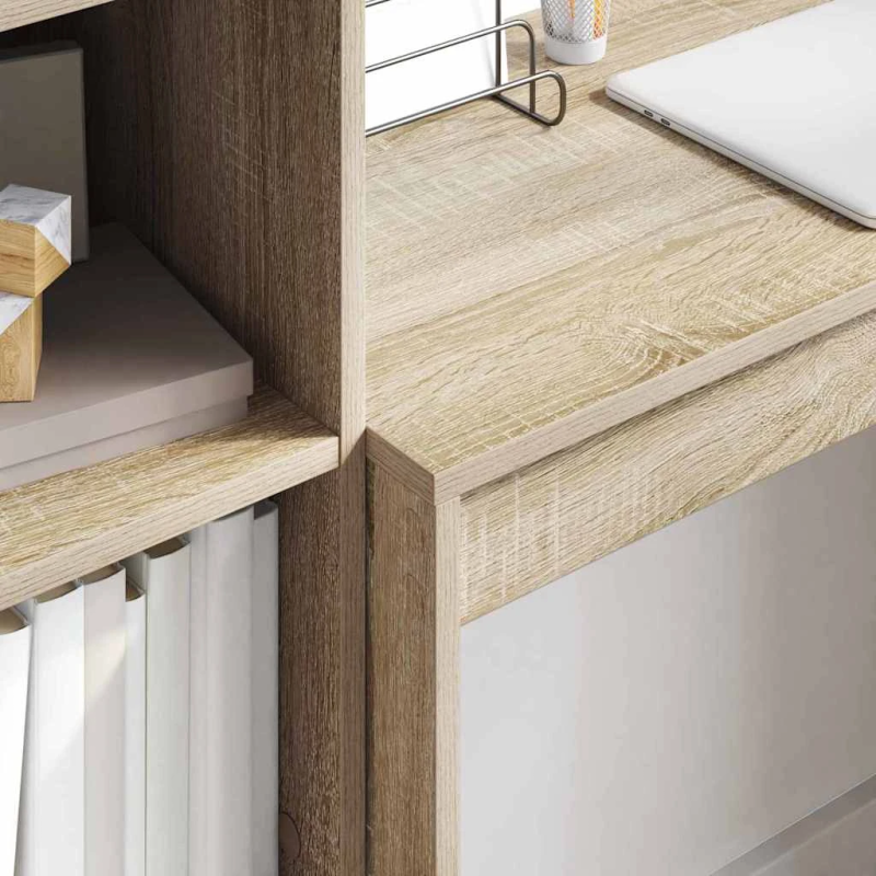 vidaXL Galds Sonoma ozols 80 x 40 x 76 cm