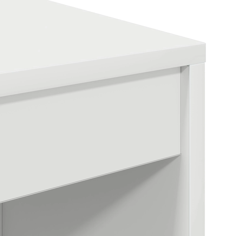 vidaXL Galds Balts 100 x 40 x 76 cm