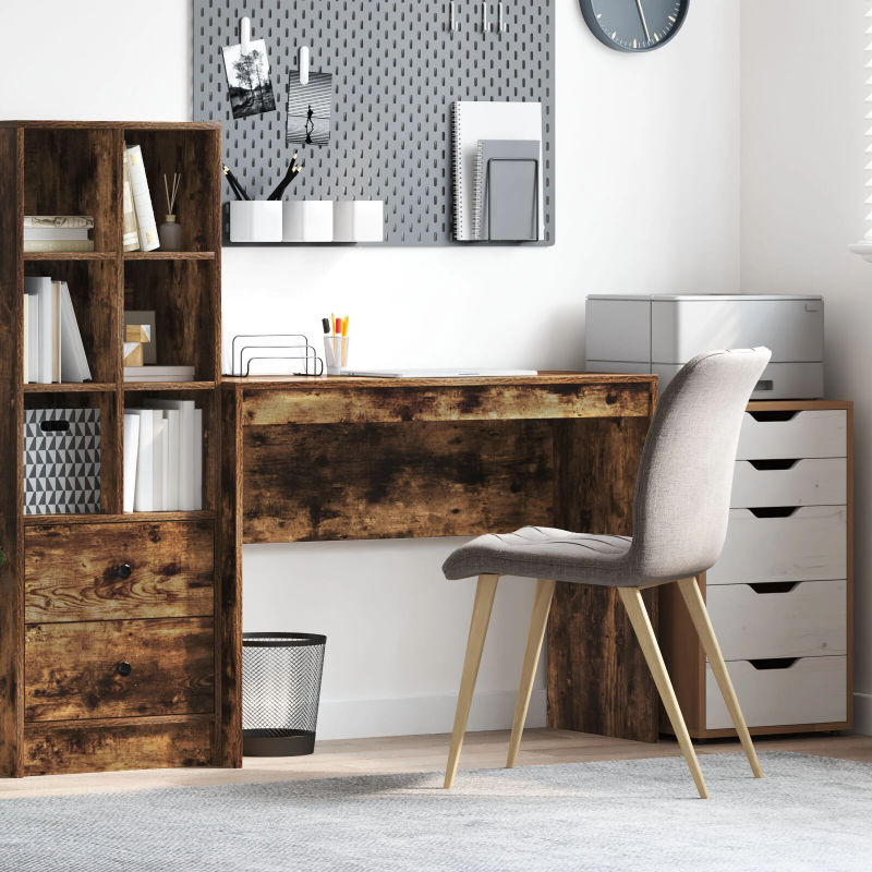 vidaXL Galds Dūmaka ozols 100 x 40 x 76 cm