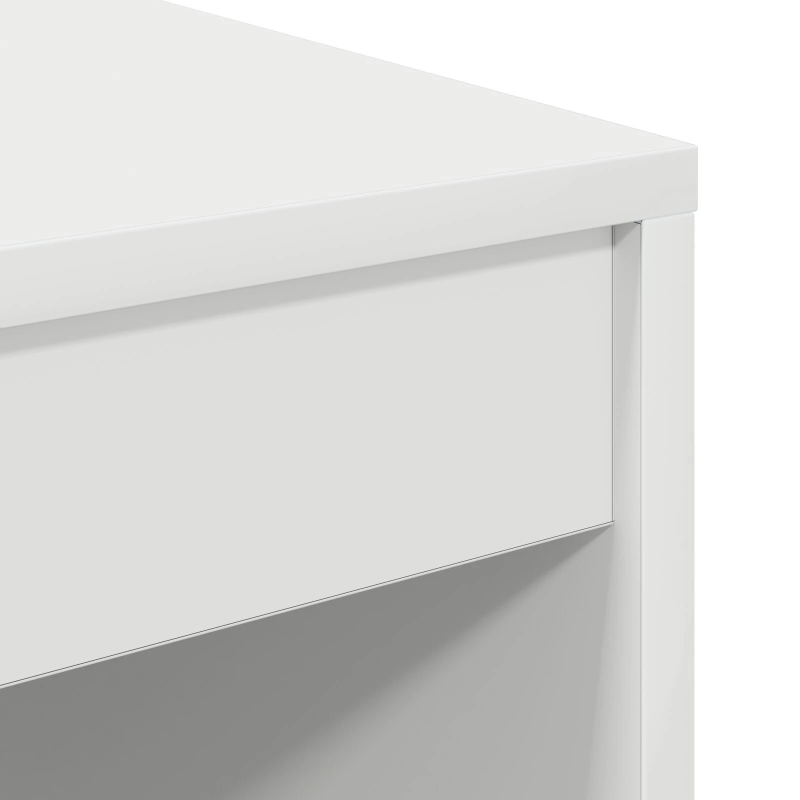 vidaXL Galds Balts 60 x 50 x 76 cm