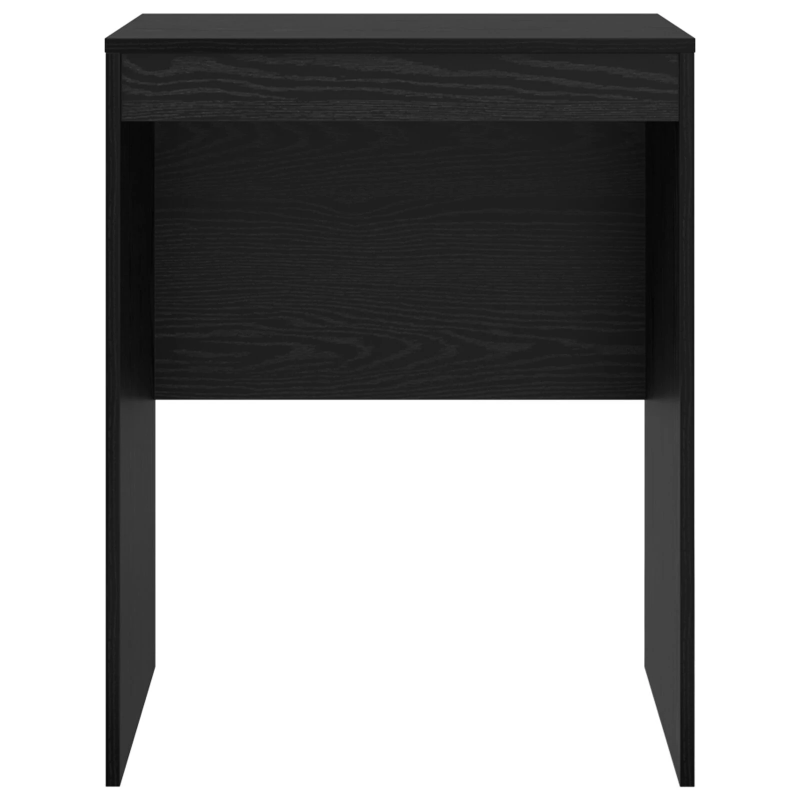 vidaXL Galds Melns ozolkoks 60 x 50 x 76 cm