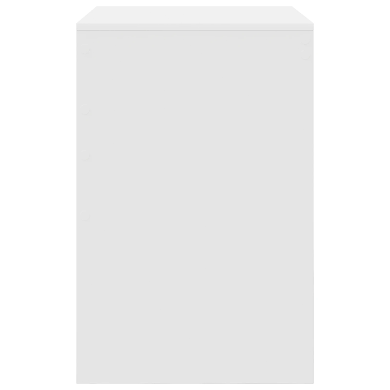 vidaXL Galds Balts 70 x 50 x 76 cm