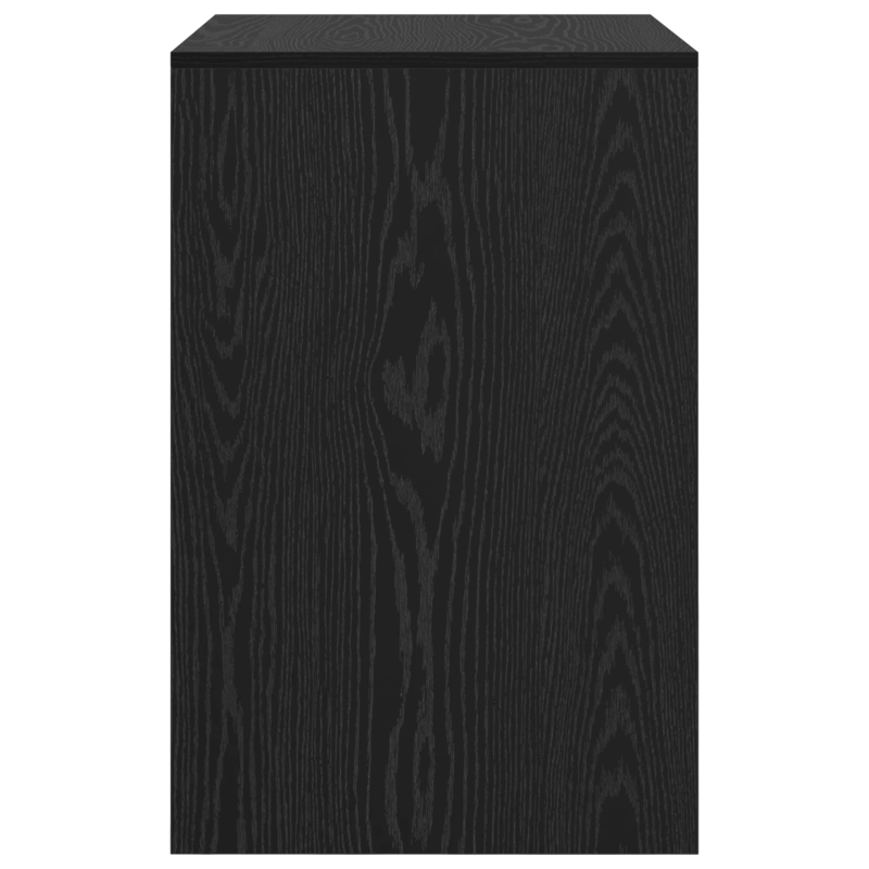 vidaXL Galds Melns ozolkoks 70 x 50 x 76 cm