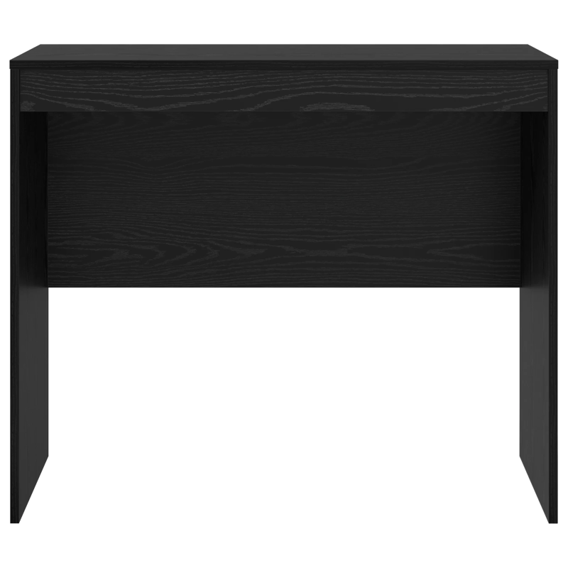 vidaXL Galds Melns ozolkoks 90 x 50 x 76 cm