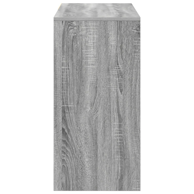 vidaXL Galds Pelēks Sonoma 90 x 37.5 x 75 cm Inženierijas koks