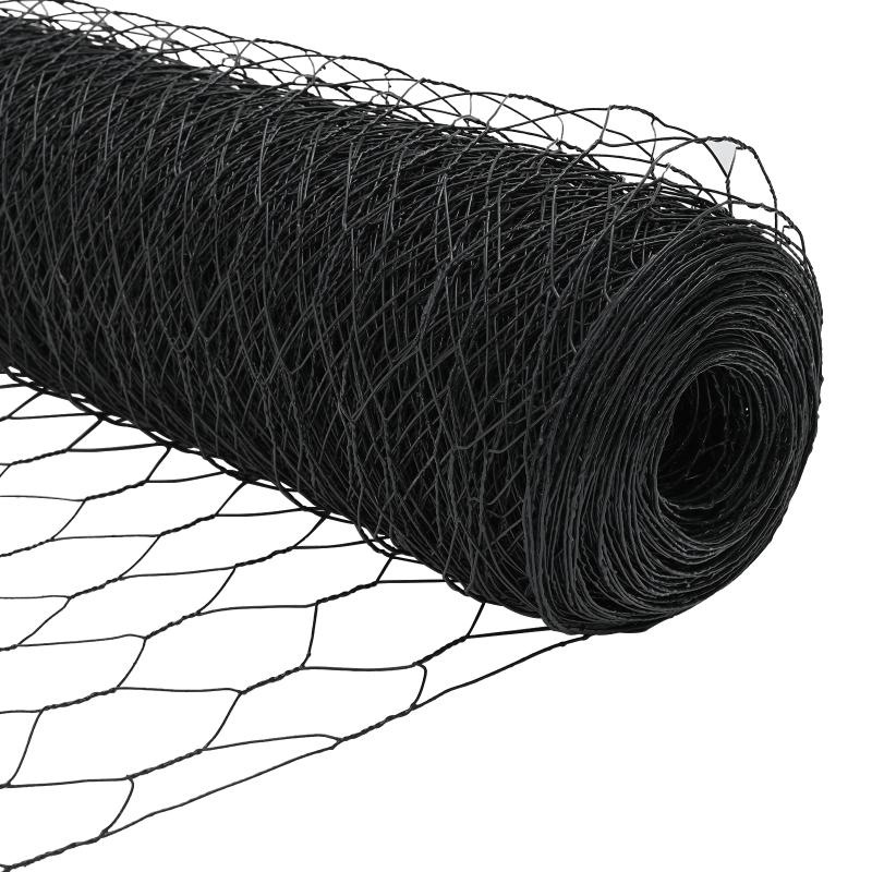 vidaXL Žoga āķis Pelēka 10 x 1,2 m ,50 mm acs, Tērauds un PVC