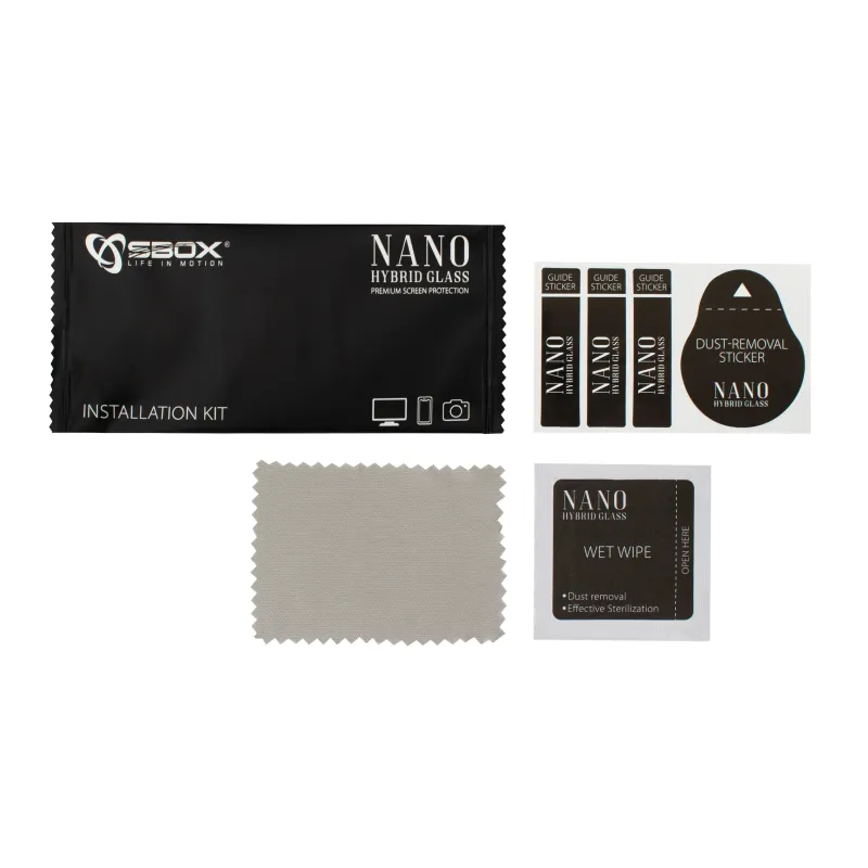 Sbox Nano Hybrid Glass 9H - Apple iPhone 12 Pro Max