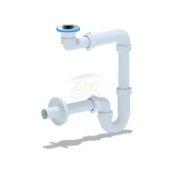 Sifons Ani izl. 1 1-4x32mm ar taisno cauruli 32мм