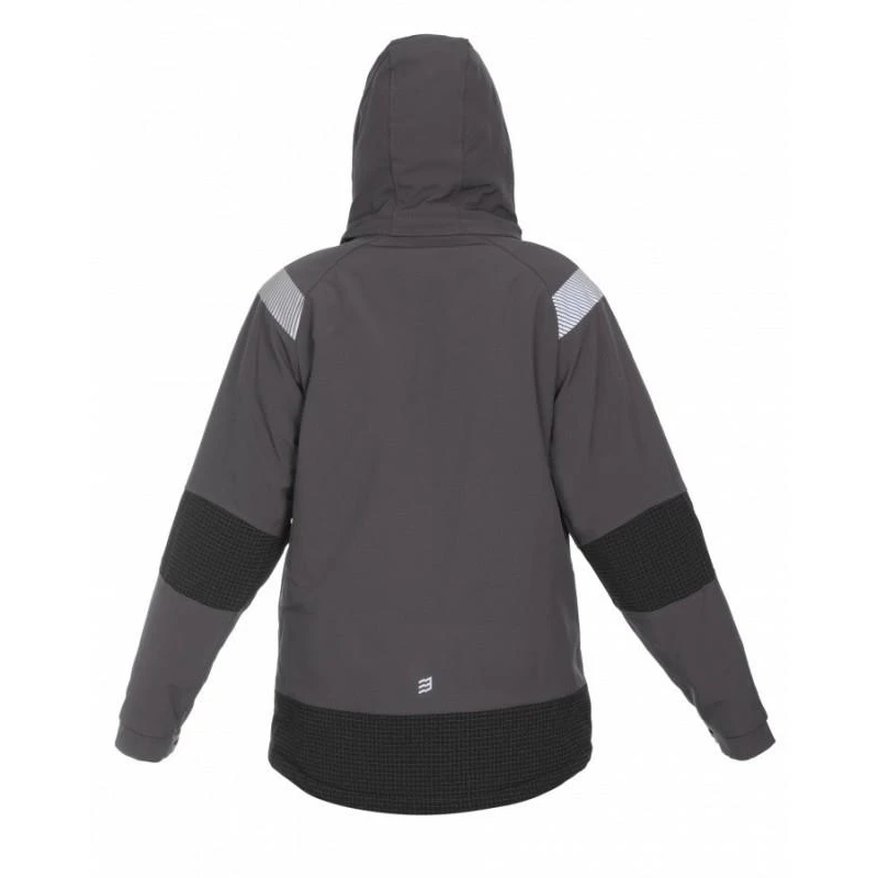Jaka softshell atlanta melna-pelēka xl