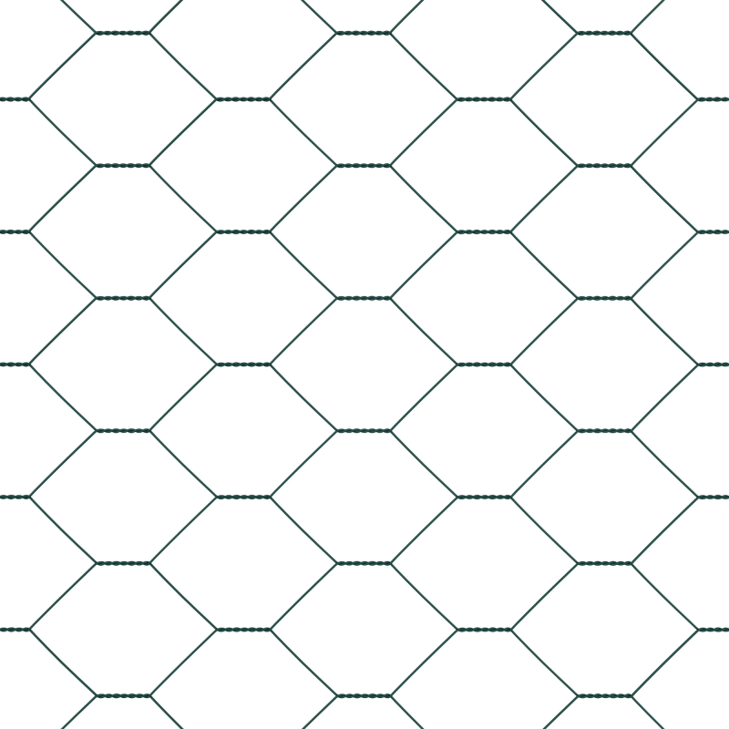 vidaXL Žoga āķis Zaļa 10 x 1,5 m ,50 mm acu izmērs, Tērauds un PVC