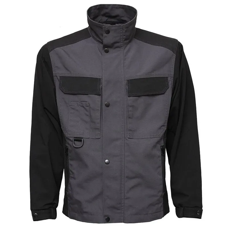Darbinis švarkas Bo Safety Cirius, juoda sp.-pilka sp., 48 dydis